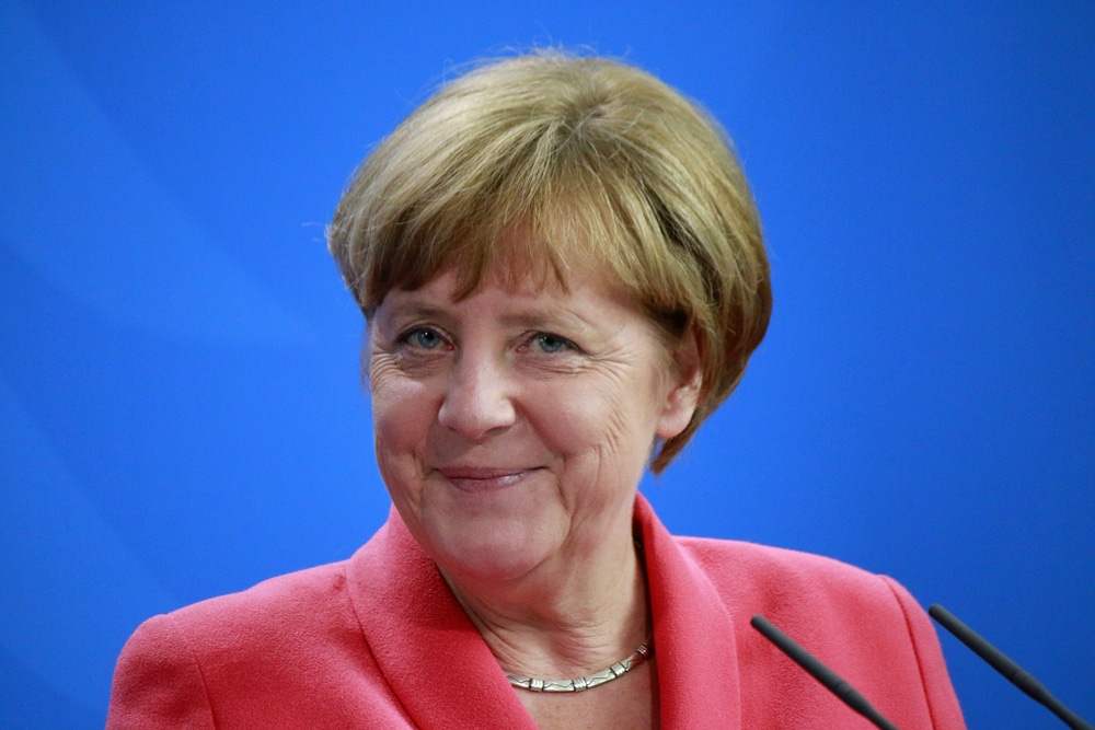 Angela Merkel sceglie vino piemontese al supermercato