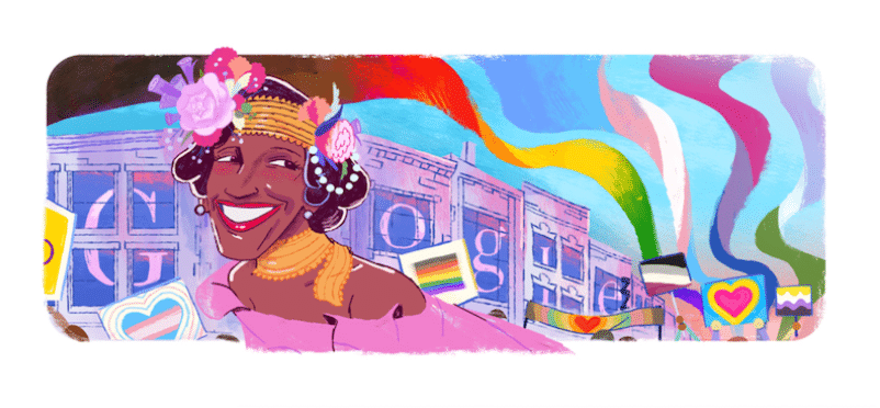 Chi è Marsha P. Johnson, la drag queen celebrata nel Doodle di Google