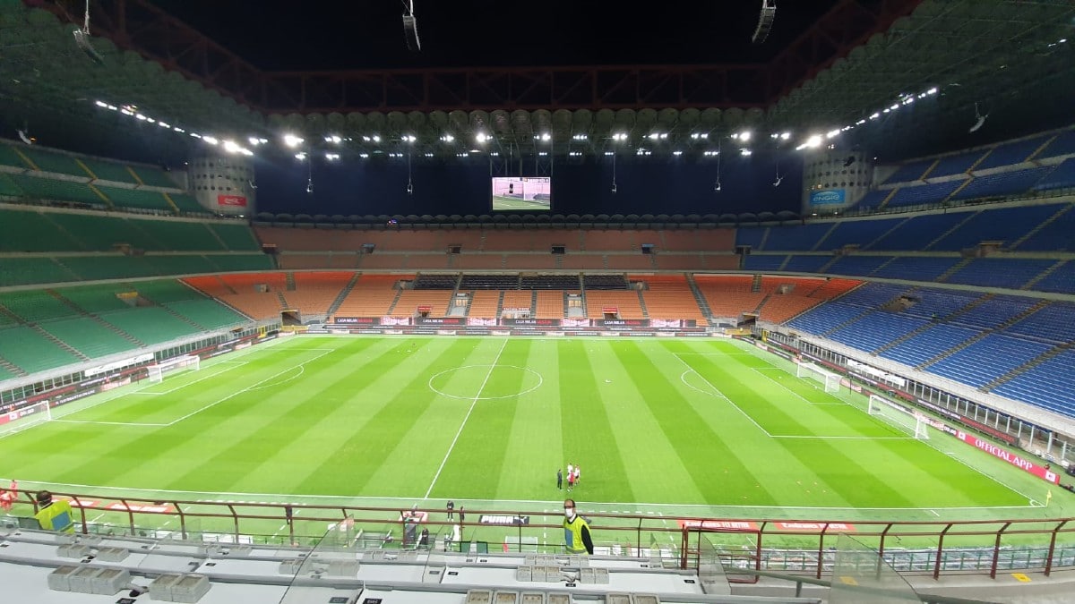 Stadio, riduzione del numero degli spettatori