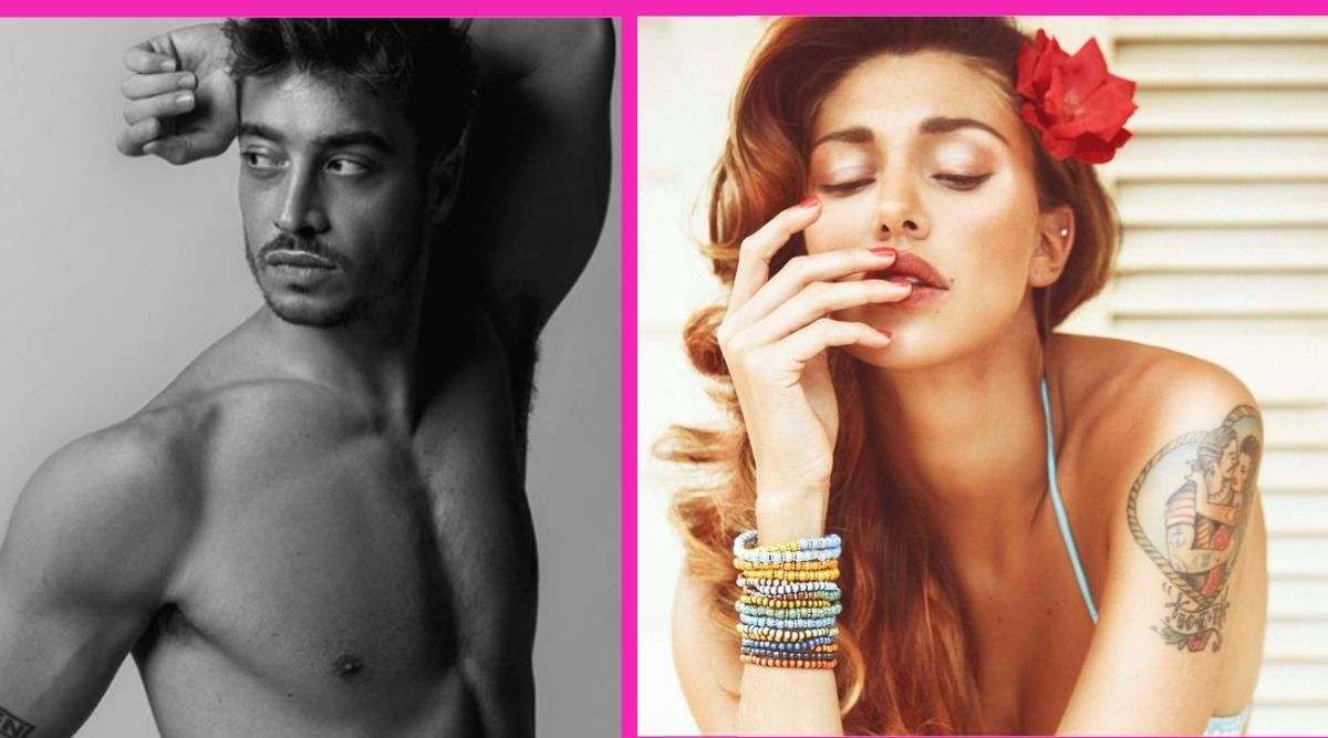 Belen Rodriguez dipinge casa senza reggiseno il gesto hot per il toy-boy divide