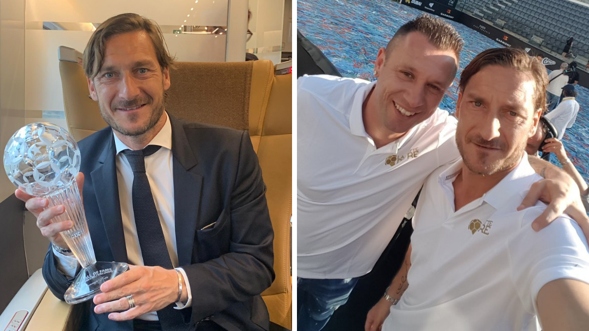 Francesco Totti positivo al Covid