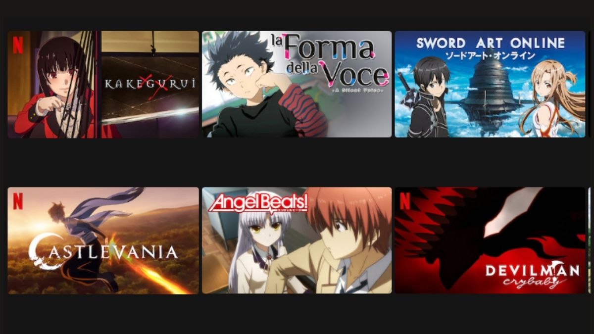 Netflix i cinque anime giapponesi da vedere assolutamente