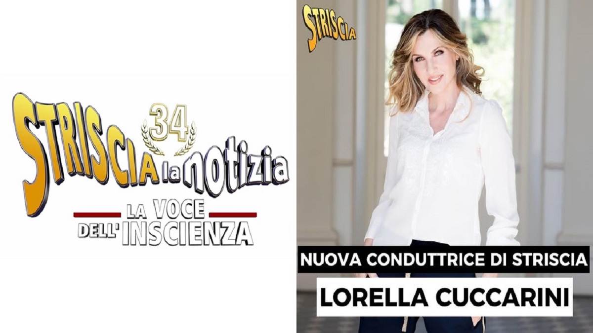 Striscia la notizia, Lorella Cuccarini debutta alla conduzione